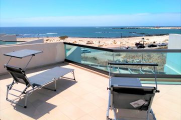 Terraza solarium vistas al mar